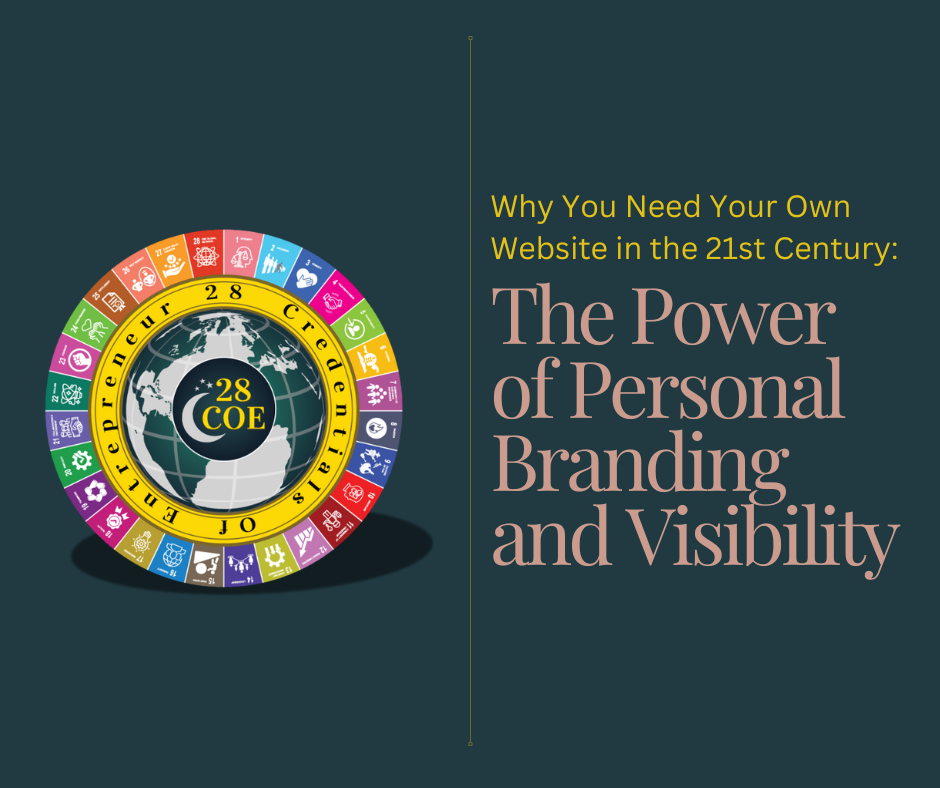 Why You Need Your Own Website in the 21st Century: The Power of Personal Branding and Visibility By Dr. Bilal Ahmad Bhat, Founder of Successful People in World (SPIW) and The BAB Group of Companies