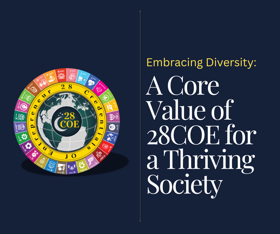 Embracing Diversity: A Core Value of 28COE for a Thriving Society