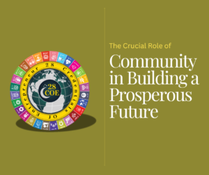 The Crucial Role of Community in Building a Prosperous Future