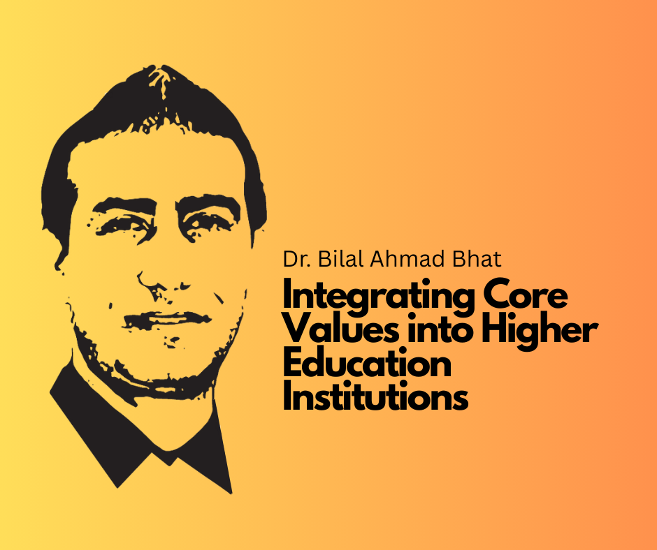 Integrating Core Values into Higher Education Institutions